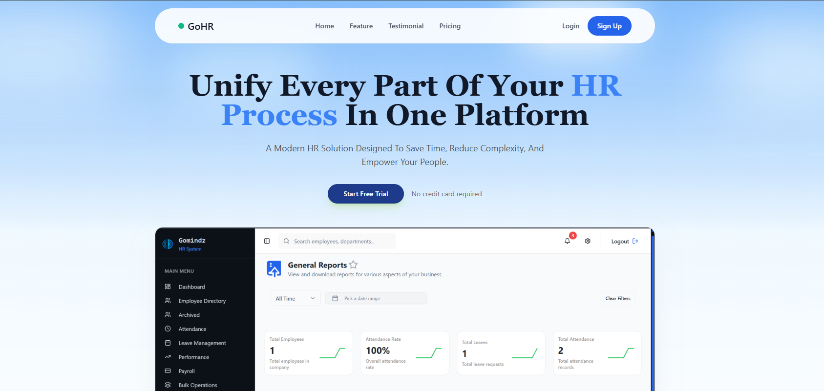HR Management System