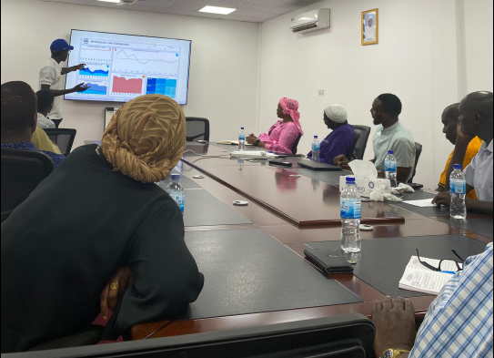 Dashboard for Ministry of Fisheries and Water Resources